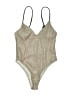 Unbranded Metallic Gold One Piece Swimsuit Size M - photo 1
