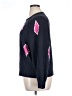Nic + Zoe Hearts Blue Pullover Sweater Size XL - photo 5