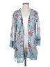 Rewind 100% Polyester Blue Kimono Size S - photo 1