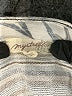 Mystree Stripes Ivory Silver Short Sleeve Button-Down Shirt Size M - photo 7
