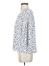 Chico's 100% Polyester White 3/4 Sleeve Blouse Size S - photo 5