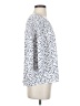 Chico's 100% Polyester White 3/4 Sleeve Blouse Size S - photo 4