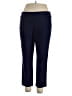 Lisette Solid Blue Active Pants Size L - photo 1