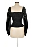 Bagatelle 100% Polyurethane Black Long Sleeve Blouse Size M - photo 2
