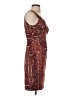 Jax Paisley Burgundy Cocktail Dress Size 2 - photo 4