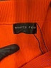 White Fox Solid Orange Casual Skirt Size S - photo 3