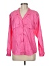 Diane von Furstenberg 100% Polyester Pink 3/4 Sleeve Blouse Size 8 - photo 1