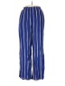 Blue Rain 100% Rayon Stripes Blue Casual Pants Size S - photo 1