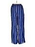 Blue Rain 100% Rayon Stripes Blue Casual Pants Size S - photo 2