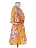 Unbranded Floral Orange Romper Size S - photo 4