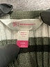 No Boundaries Stripes Green Pullover Sweater Size 3X - photo 7