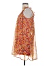 Vero Moda 100% Polyester Floral Orange Casual Dress Size XS - photo 5