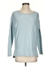 Joan Vass New York 100% Cotton Blue Pullover Sweater Size S - photo 1