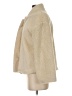 14th & Union 100% Polyester Solid Ivory Faux Fur Jacket Size S - photo 5