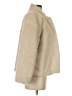 14th & Union 100% Polyester Solid Ivory Faux Fur Jacket Size S - photo 4