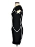 Bebe Solid Black Cocktail Dress Size XXS - photo 5