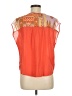 Love, Fire 100% Rayon Orange Sleeveless Blouse Size M - photo 2