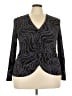 Patra Black Long Sleeve Blouse Size 3X - photo 1