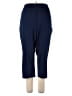 Lands' End 100% Polyester Solid Blue Active Pants Size 2X - photo 1