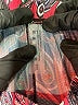Unbranded Paisley Red Pink Casual Pants Size 0X - photo 3