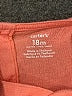 Carter's Orange Short Sleeve Top 12-18 MO / 18 MO - photo 3