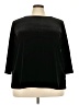 Susan Graver Black 3/4 Sleeve Top Size 3X - photo 1