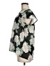 Downeast Floral Black Short Sleeve Blouse Size M - photo 5