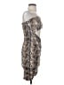Tiger Mist Animal Print Tan Cocktail Dress Size S - photo 4
