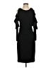 Tracy Reese 100% Polyester Solid Black Cocktail Dress Size S - photo 1