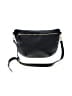 Just Fab 100% Polyvinyl Chloride Solid Black Belt Bag One size - photo 2