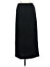 Weekenders Solid Black Formal Skirt Size M - photo 2