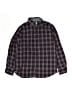 Crewcuts 100% Cotton Plaid Burgundy Long Sleeve Button-Down Shirt Size 8 - photo 1