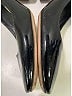 Prada 100% Patent Leather Black Heels Size EU 38 - photo 3