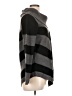 I.N. Studio 100% Acrylic Chevron-herringbone Gray Turtleneck Sweater Size L (petite) - photo 4