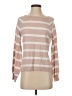 Adrianna Papell Stripes Pink Pullover Sweater Size XS - photo 1