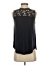 Ann Taylor LOFT 100% Polyester Black Sleeveless Blouse Size S - photo 1