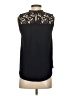 Ann Taylor LOFT 100% Polyester Black Sleeveless Blouse Size S - photo 2