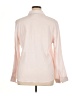 Chico's Pink 3/4 Sleeve Button-Down Shirt Size XL (3) - photo 2