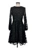 J.Crew 100% Polyester Stars Black Cocktail Dress Size 0 - photo 1