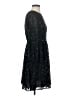 J.Crew 100% Polyester Stars Black Cocktail Dress Size 0 - photo 4