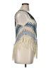 Say What? 100% Acrylic Blue Tank Top Size XL - photo 4