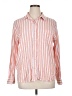 Universal Thread Stripes Orange Long Sleeve Button-Down Shirt Size XL - photo 1