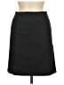 Stefanel Solid Gray Black Formal Skirt Size EU 40 / US 10 - photo 1