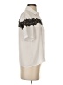 The Kooples 100% Polyester Ivory Short Sleeve Blouse Size XXS - photo 4