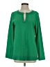 Rafaella Green Pullover Sweater Size S - photo 1