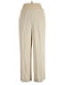 Ellen Tracy Solid Tan Dress Pants Size 14 - photo 1