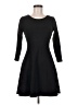 Talula Solid Black Casual Dress Size M - photo 1