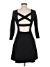 Talula Solid Black Casual Dress Size M - photo 2