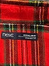 Next 100% Cotton Plaid Red Long Sleeve Button-Down Shirt Size 7 - photo 3