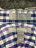 Nordstrom Checkered-gingham Blue Long Sleeve Button-Down Shirt Size 6 - photo 3